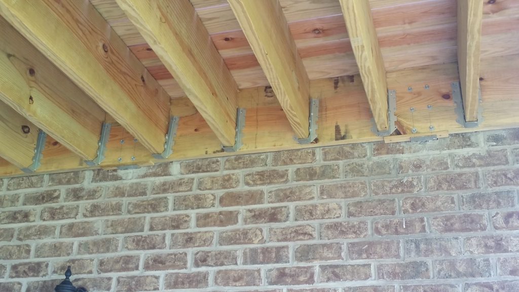 MTW Deck Ledger Bracket for Brick