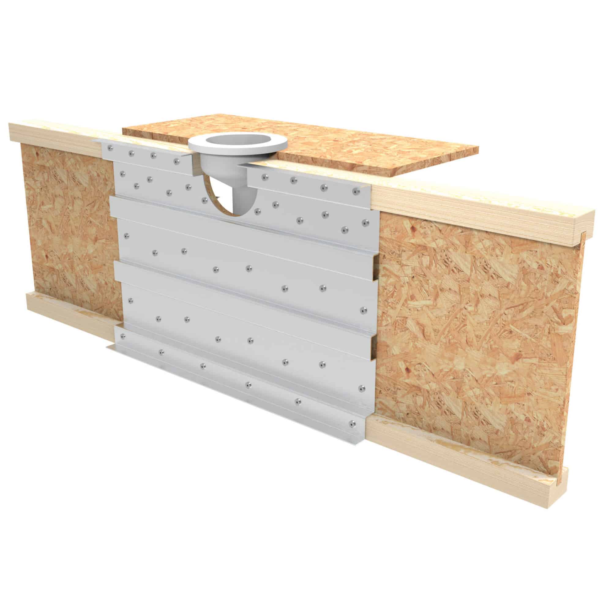 Joist Notch Repair 210NR Joist Repair Notch Reinforcer